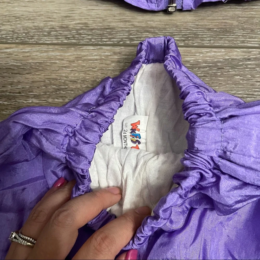 Vintage 2 piece toddler girl 24 months 2T ski suits - Picture 2 of 7